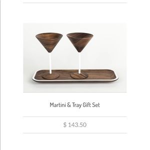 David Rasmussen Wooden cocktail glasses!